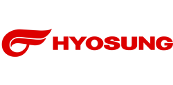 logo Hyosung quad 124height rot