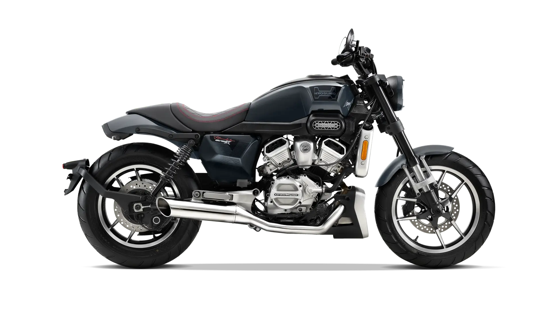 HYOSUNG GV 125X magnetic silver 01